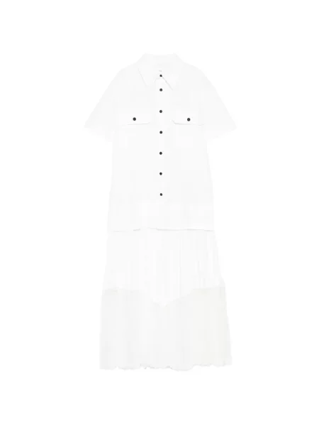 Maxi rochie maxi Toga Pulla de costum alb