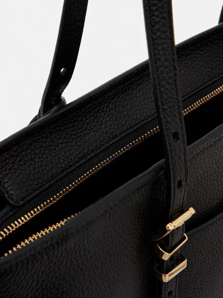 Кожаная сумка шоппер Michael Michael Kors