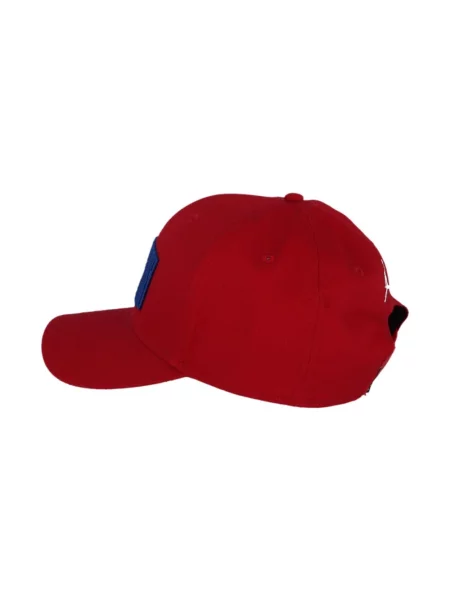 Czapka z daszkiem Jordan czerwona