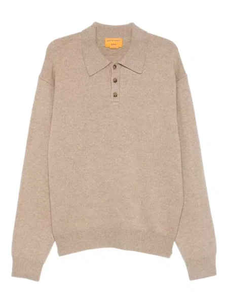 Tricou polo Guest In Residence maro