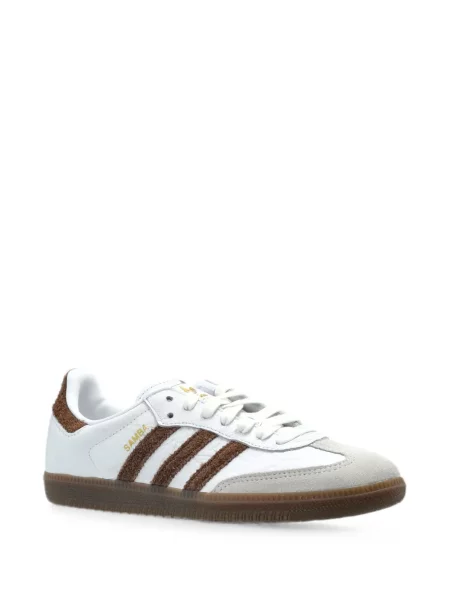 Vestă Adidas alergare cu dungi tricotate albastru