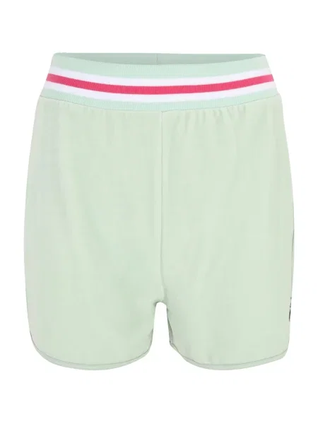 FILA Pantaloni sport verde mentă / roz alb