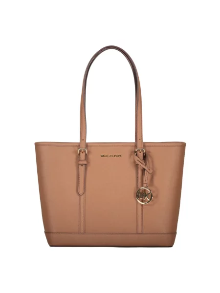 Torebka Michael Kors skórzana klasyczna brązowa