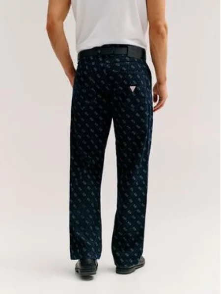 Guess rifle relaxed fit pánske DAMON modrá
