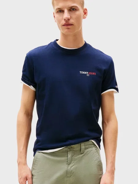 Футболка Tommy Jeans синя