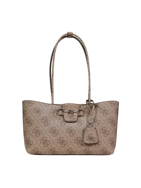 Guess torebka tote JANIE beżowa