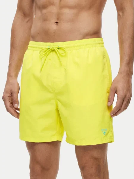Guess Pantaloni scurți pentru înot verde