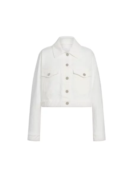 Kurtka Dondup ze stretchu biała