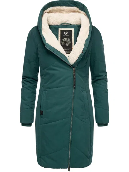 Ragwear Palton de iarnă Gordon smarald verde