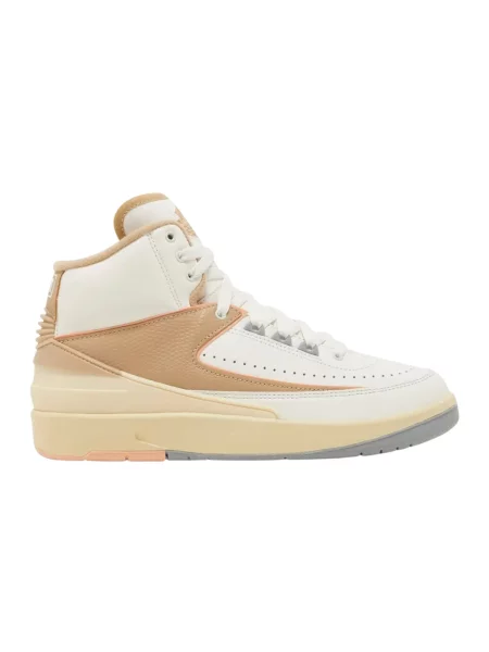 Sneakersy Jordan skórzane retro białe