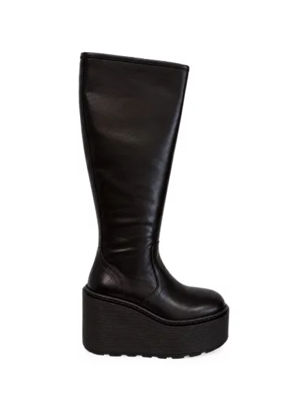 Botine Vic Matié cu platformă maro