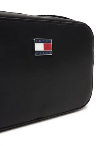 Tommy Jeans Torba za čez ramo živo rdeča bela črna