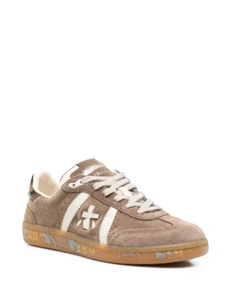 Sneakerși Premiata cu autograf maro