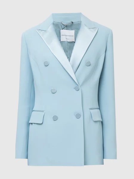 Двобортний жакет Ermanno Scervino блакитний
