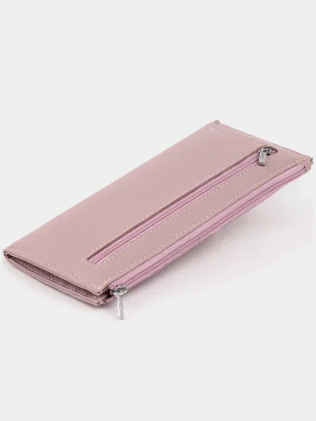 Кожаный кошелек St Leather Accessories розовый