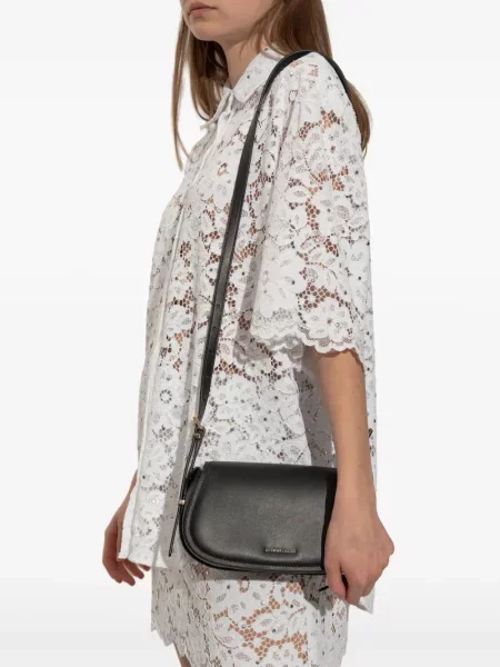 Geanta de piele Michael Michael Kors din piele maro