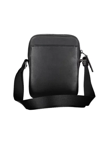 Torba na ramię Calvin Klein elegancka skórzana czarna
