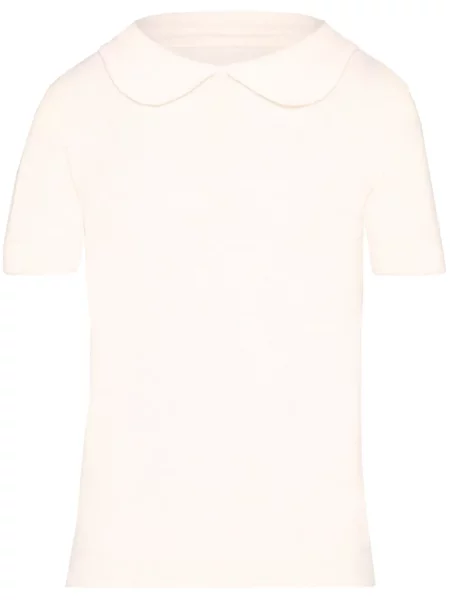 Top Maison Margiela de lână roz