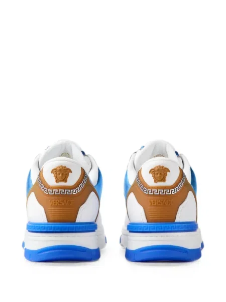 Sneakerși Versace din piele alb