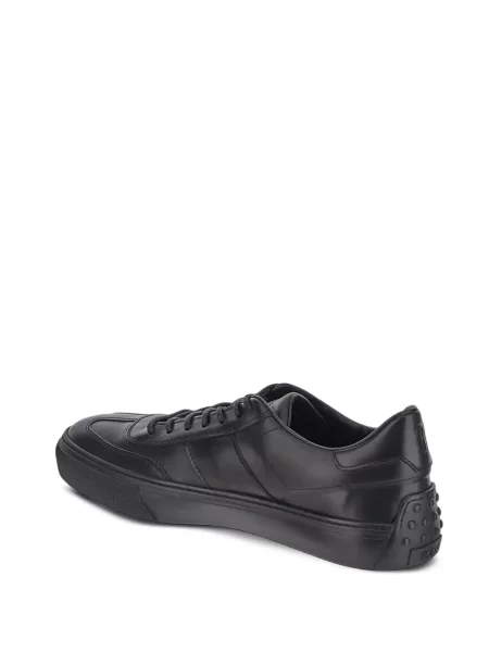 Sneakerși Tod's cu șireturi din dantelă negru