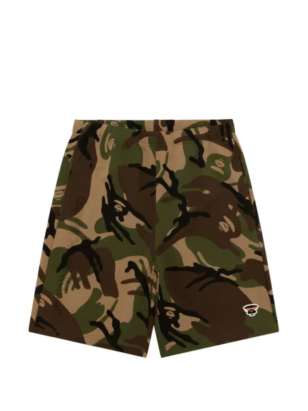 Pantaloni scurți Aape By A Bathing Ape cu model camuflaj
