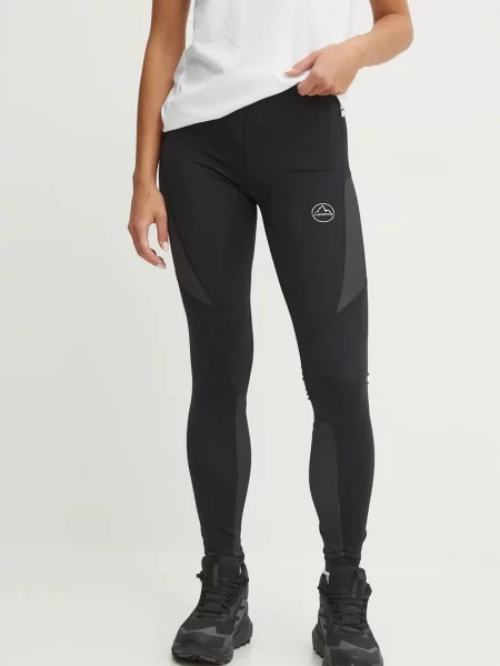 LA Sportiva legginsy sportowe Triumph z aplikacją czarny