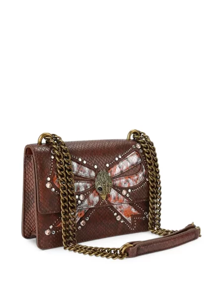 Τσάντα Kurt Geiger London με φιόγκο καφέ