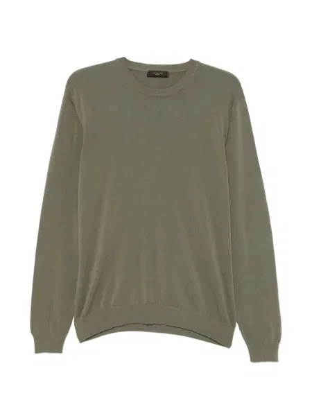 Pulover Zanone lung verde