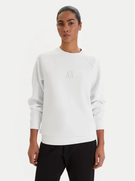 Armani Exchange Bluza biały