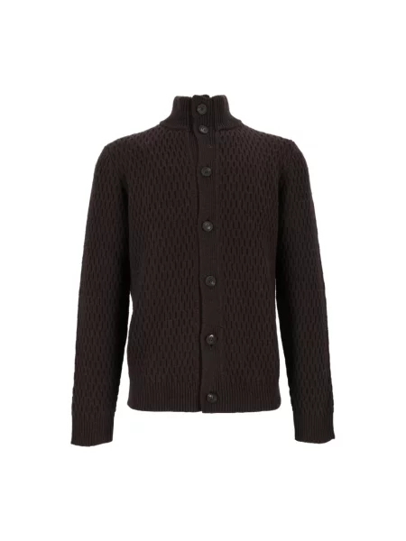 Sweter Peserico brązowy
