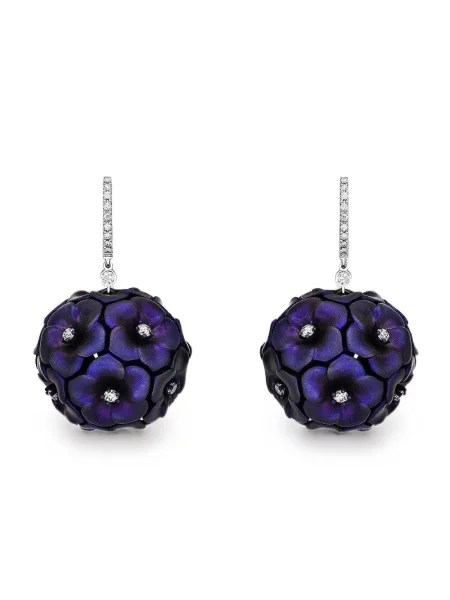 Cercei Saboo Fine Jewels cu model floral