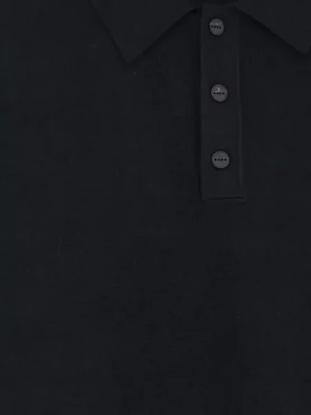 Gulerat tricou polo Hevo negru