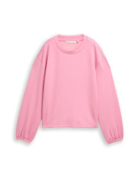 TOM TAILOR DENIM Tričko světle růžová