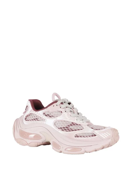 Sneakers Ash με κορδόνια με δαντέλα ροζ