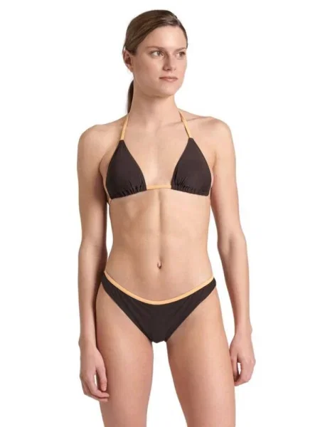 Strój kąpielowy dwuczęściowy bikini na basen plażę Arena Profile brązowe