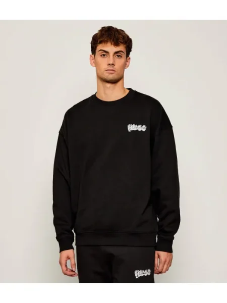 Hugo Blue Hanorac Nyrocrew | negru