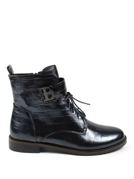 Кожаные ботинки It-girl синие