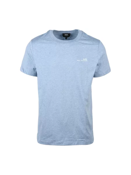 Koszulka A.p.c. niebieska