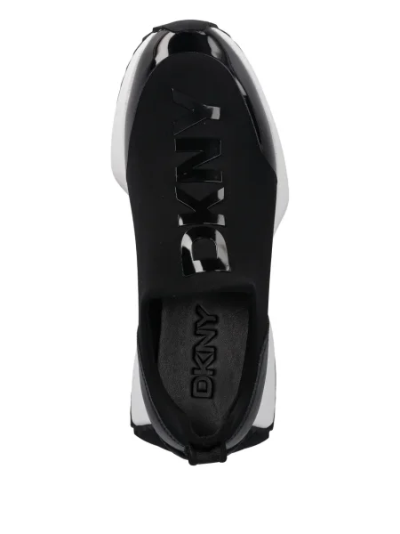 Sneakerși Dkny cu autograf negru