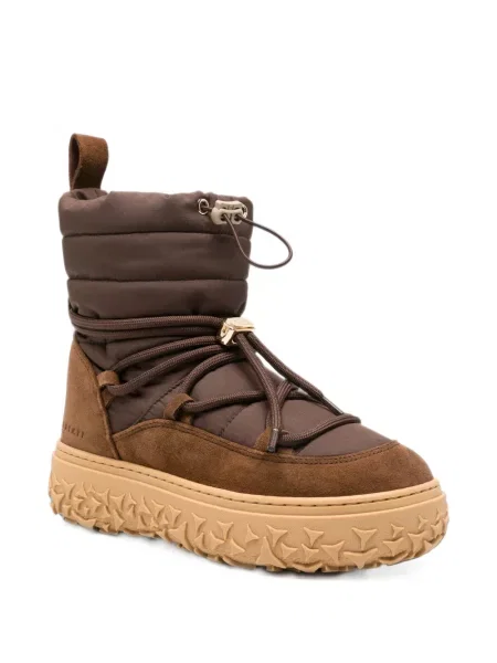 Botine Inuikii din piele de căprioară maro