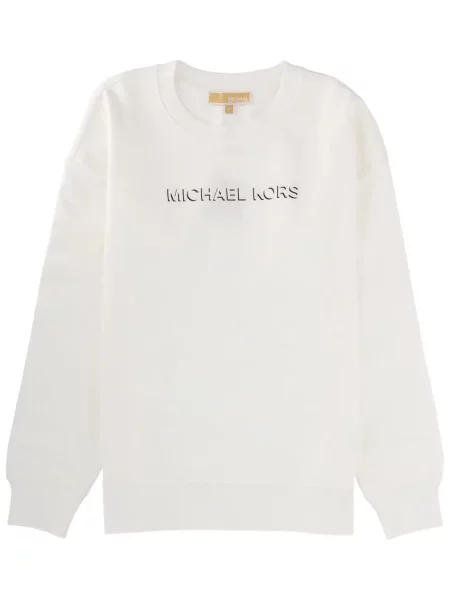 Hanorac crewneck Michael Michael Kors alb