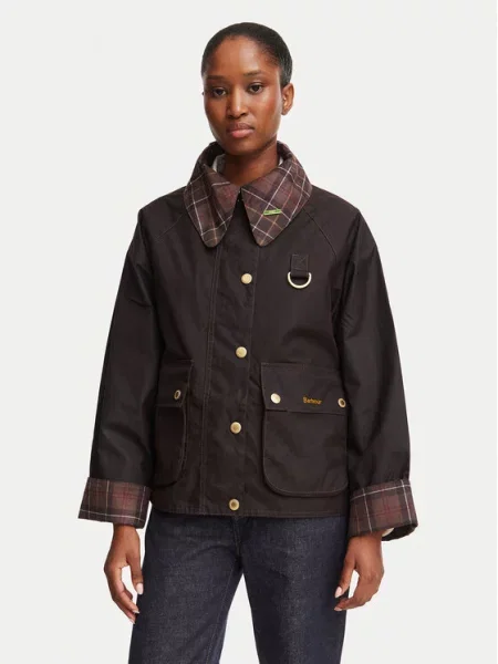Barbour Prehodna jakna Spey Temno rjava