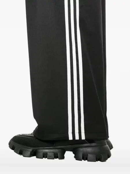 Pantaloni Y-3 cu dungi negru