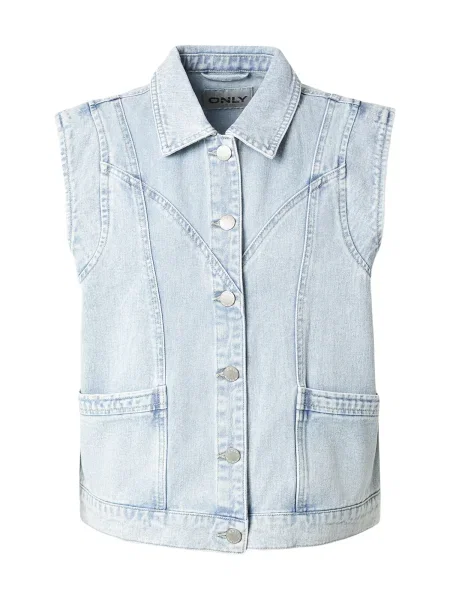 ONLY Vestă ONLKENNEDY deschis albastru