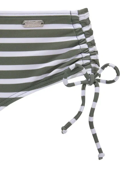 VENICE BEACH Slip costum de baie verde pin alb
