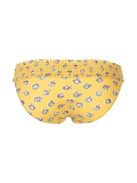 Gėlėtas raštuotas bikinis Tory Burch geltona