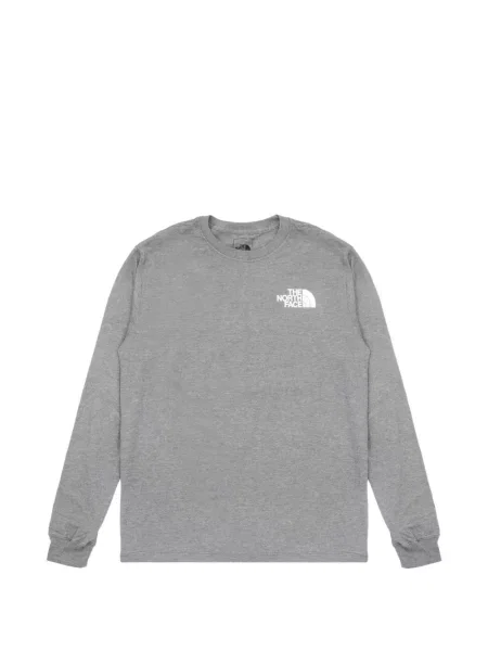 Lung tricou The North Face gri