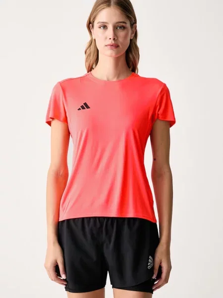 Adidas Performance t-shirt για τρέξιμο Γυναικείο Adizero ροζ