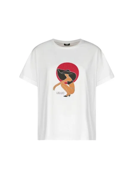 Liu Jo Beachwear Tricou alb