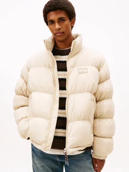 Tommy Jeans Téli dzseki ALASKA ekrü